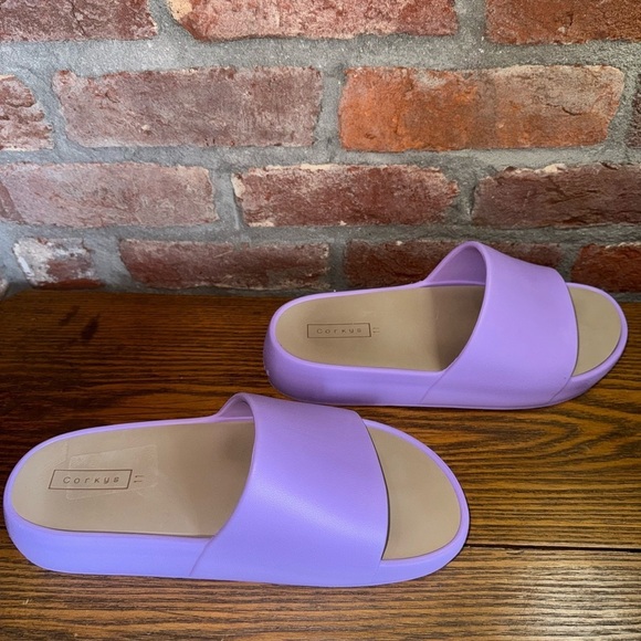 Corkys Popsicle Slides in Lavender Sz 11 - Picture 3 of 8
